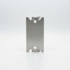 50 Pieces Galvanized Steel Cable and Pipe Protection Plate Resistant for DIY