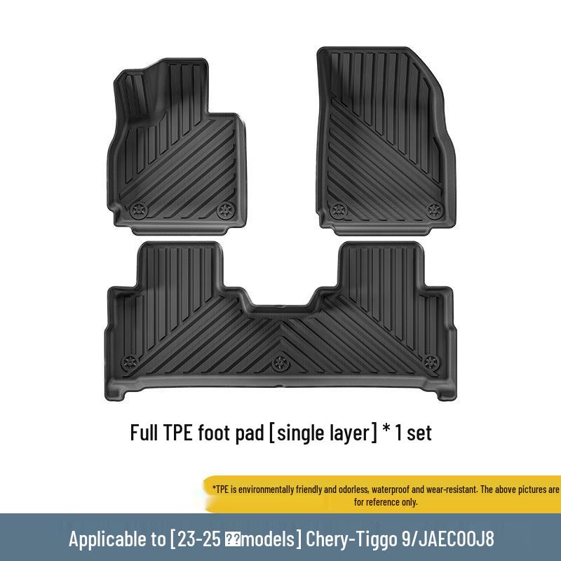 Fits 2023-2025 Chery Tiggo 9/Jetour JAECOO J8 TPE Car and Trunk Mats