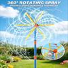 Windmill Water Sprinkler For Kids Summer Toys, 360° Spinning Splash Water Toy, Upgraded Double Sided With 6 Blades