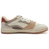 New LiNing Anti Slip Wear Resistant Low Top Skateboard Shoes Women's Beige Umber Brown AEPU050-3