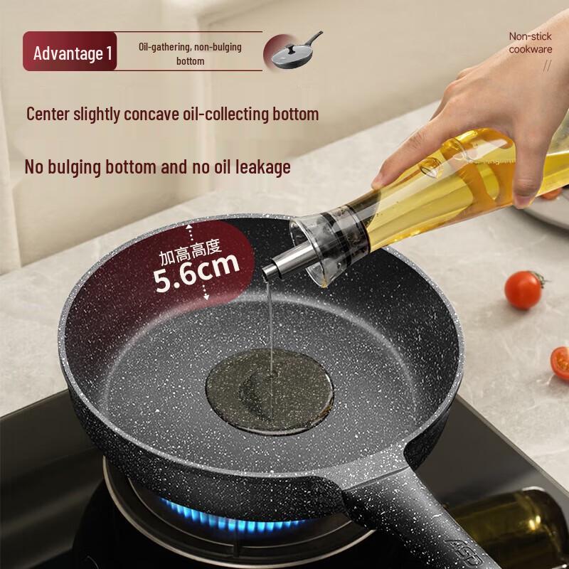 ASD 28CM Maifan Stone Non-stick Frying Pan
