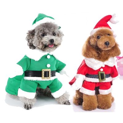 Cute Dog Hoodie Pet Clothes Funny Dog Cat Coats with Hat Christmas Cosplay Costume Dogs Hooded Sweatshirt for Puppies Cat