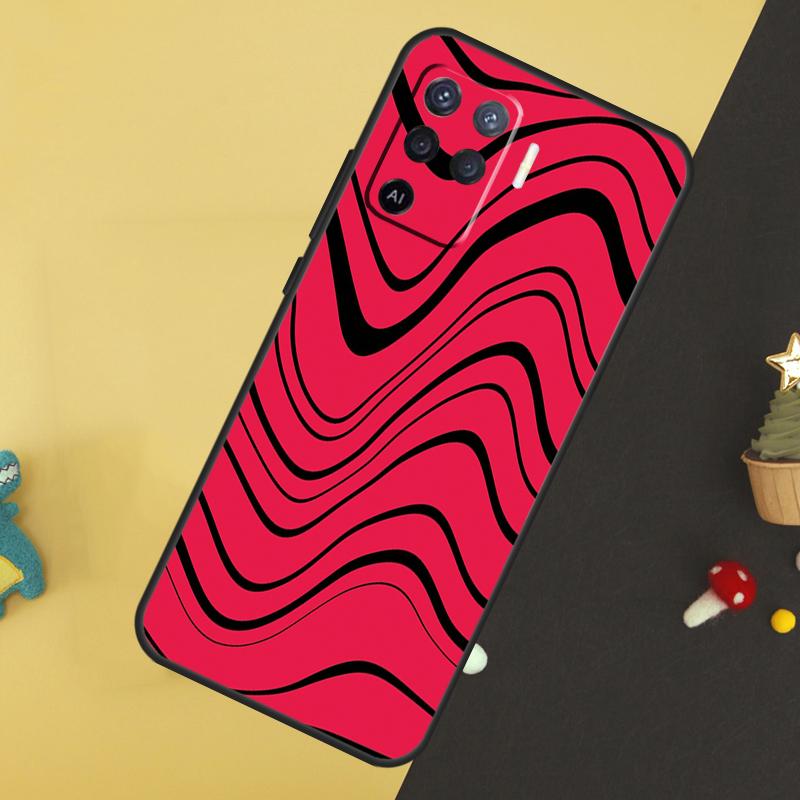 PewDiePie Waves Case For Oppo A80 A60 A40 A54 A74 A94 A18 A38 A58 A78 A98 A96 A76 A16 A15 A17 A57 A5 A6 Pro
