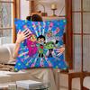 T-Teen T-Titans Go Pillowcase toon Gift Cushion Cover Bedroom Home Sofa Chair Seat Decor pillow case