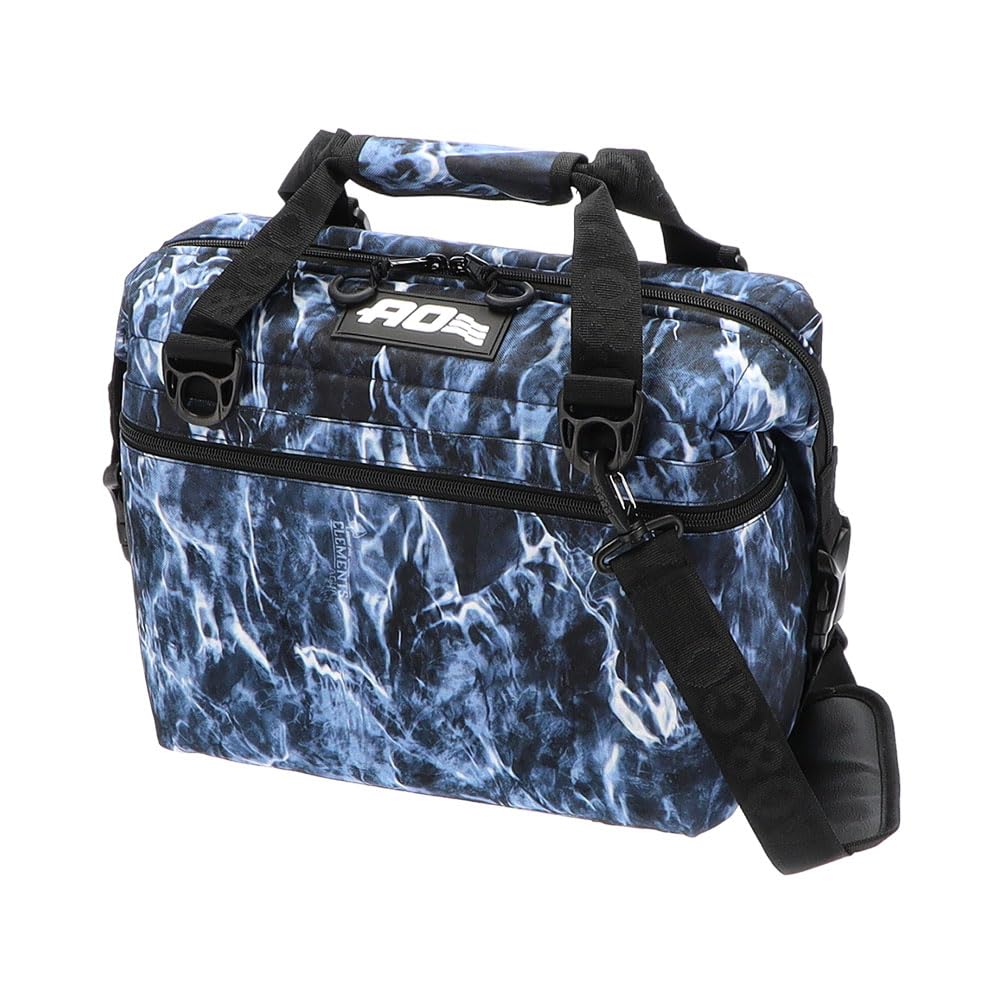 

Сумка-холодильник AO Coolers на 12 банок, холщовый мягкий холодильник AOELBF12 Bluefin 11 л 12 ШТУК Bluefin Сумка-холодильник [AO Coolers] Прибл.. [Использовал]