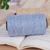 New 150g/ball Metallic Yarn 2.5mm Shimmering Glitter Gold Cord Thread DIY Handmade Crochet Yarn for Bag/Hat/Mat
