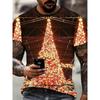 Men's Loose-Fit Crew Neck T-Shirt Suitable for Summer