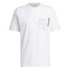 Adidas City Escape Graphic Pocket Short Sleeve ENC41 White 2XL T-Shirt Men's (H49665)