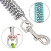 3/6/9/15M Dog Tie Out Cable Dog Runner for Yard Steel Wire Dog Leash with Durable Superior Spring Large Dog Running In Outdoor