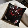 Butterfly Playing Cards Cushion Cover Soft Decorative Pillow Case Suitable for Bedroom Sofa Car Travel Use