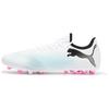 New Future 7 Play Mg Cleats 'White Blue Pink' 107725-01