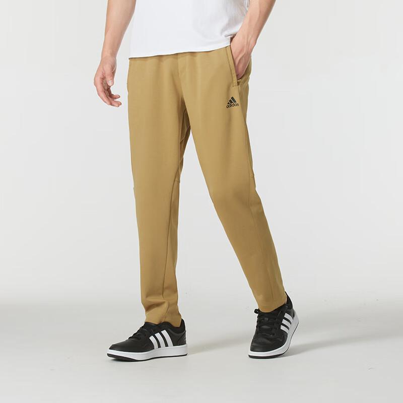 Adidas Trendy Comfortable Breathable Casual Pants Men Bottoms Yellow JI6256