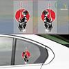 Für Geisha Samurai Autoaufkleber Laptop Surfbrett Kratzfester Aufkleber Anime Fenster Anime Laptop Auto Zubehör