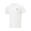 Li Ning Wade Series Comfortable Breathable Versatile Casual Simple Round Neck Pullover Short Sleeve T-Shirt Men T-Shirts Standard-White ATSV017-2