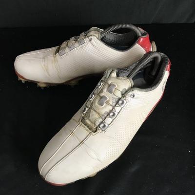 Chaussures de Golf FootJoy DNA Dial 25.0 7 Blanc Crampons(UTILISÉ)