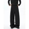 Straight trousers men's pendant feeling high sense spring and autumn loose straight casual trousers oversize ruffian handsome pants