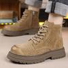 Ankle Boots Outdoor Thick Sole Men Working Boots New Fashion Men's Boots High Top Casual Sports Shoes for Men Designer Anti-Slip