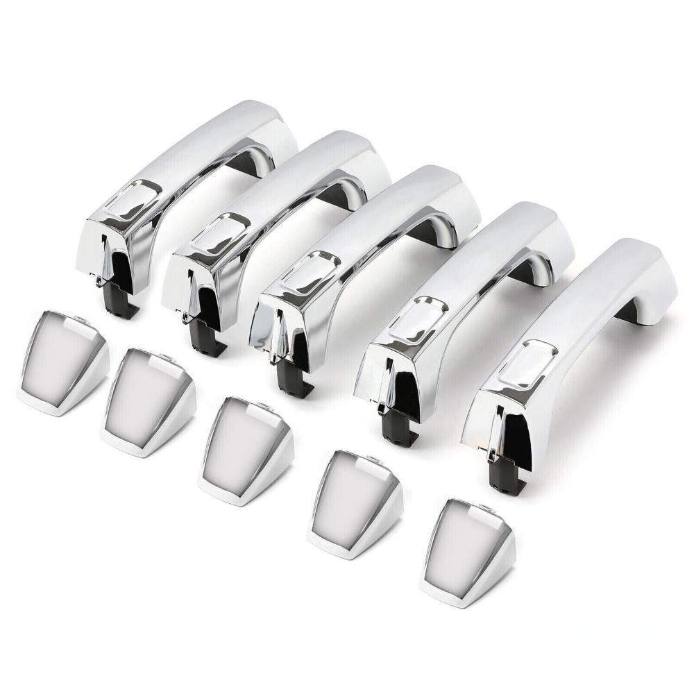 

Hummer H3 Electroplated Front & Rear Door Handle 15296932 Set of 4 pieces