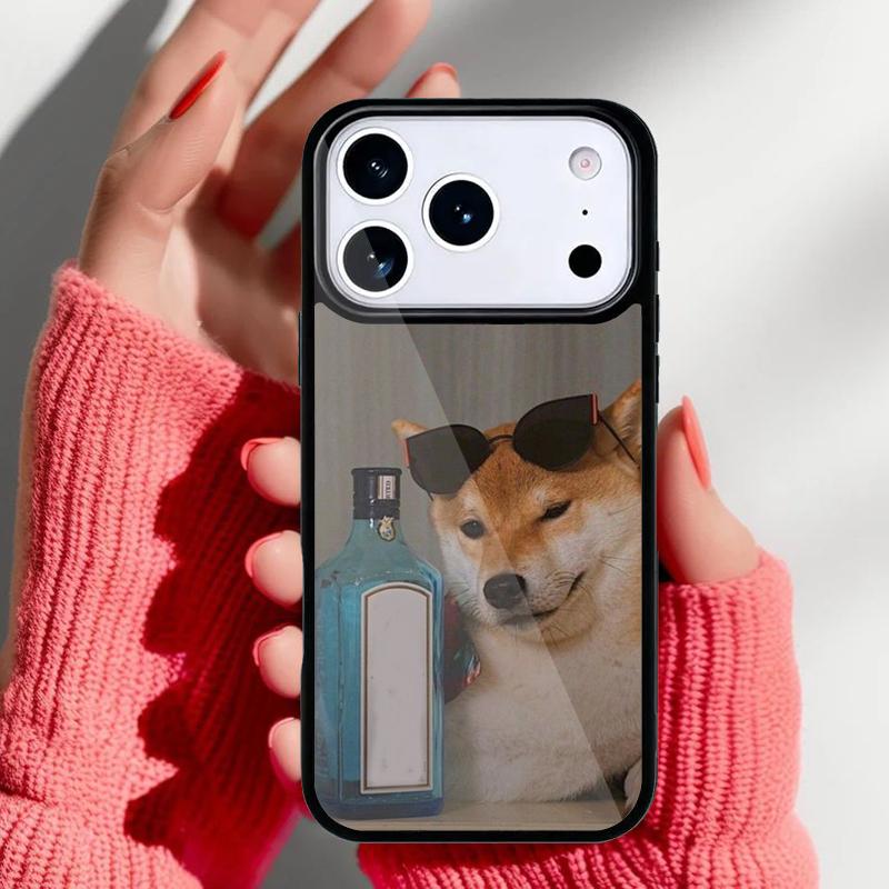 Corgi Funny Puppy Phone Case for iPhone 17 16 15 14 13 Pro Max Back Cover for 12 11 Pro Coque