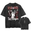 Anime Jujutsu Kaisen Fushiguro Toji Cool Print T Shirt Men Women Manga T-shirts Washed Cotton Tee Harajuku Oversized Tshirt