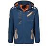 Pánská softshellová bunda Geographical Norway ROYAUTE NAVY -ORANGE DB MEN 068 NAVY / ORANGE (WY8028H/GN-MARINE / ORANŽOVÁ)
