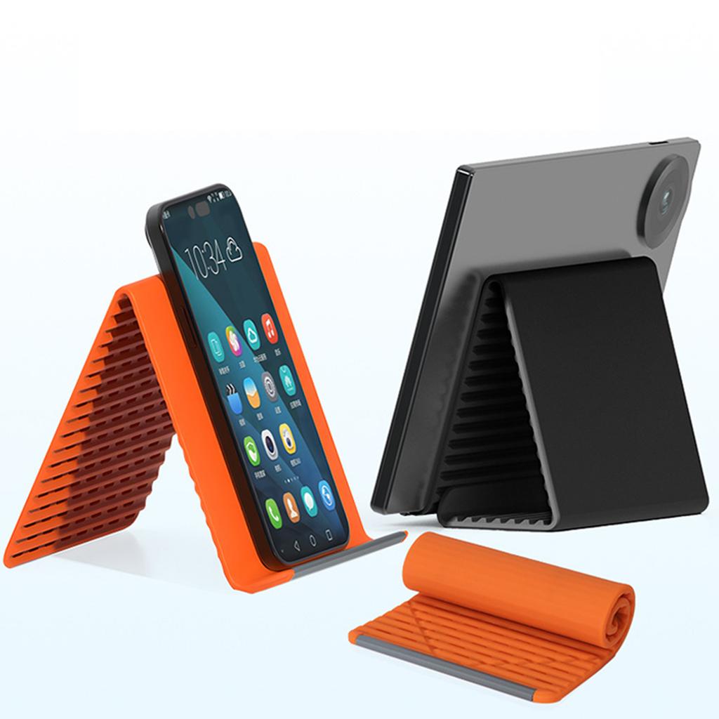 Suport pentru telefon mobil Silicon Birou Flexibil Pliabil Deformabil Suport Călătorie Portabil