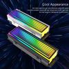 5V 3Pin ARGB AURA Sync NVME M2 2280 Solid State Drive Radiator M.2 SSD Hard Disk Heatsink Cooler Aluminum Heat Sink Cooling Vest