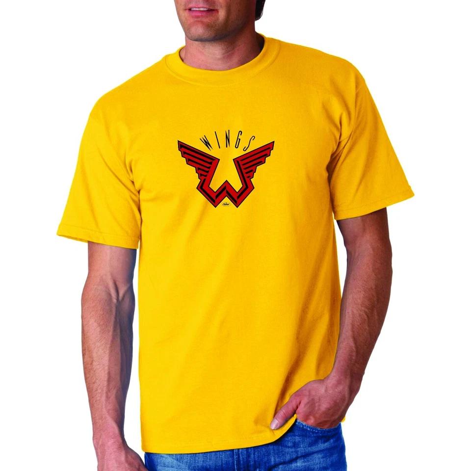 

WINGS AT THE SPEED OF SOUND PROMO T-shirt! PROMOTIONAL TEE Paul McCartney Beatles S
