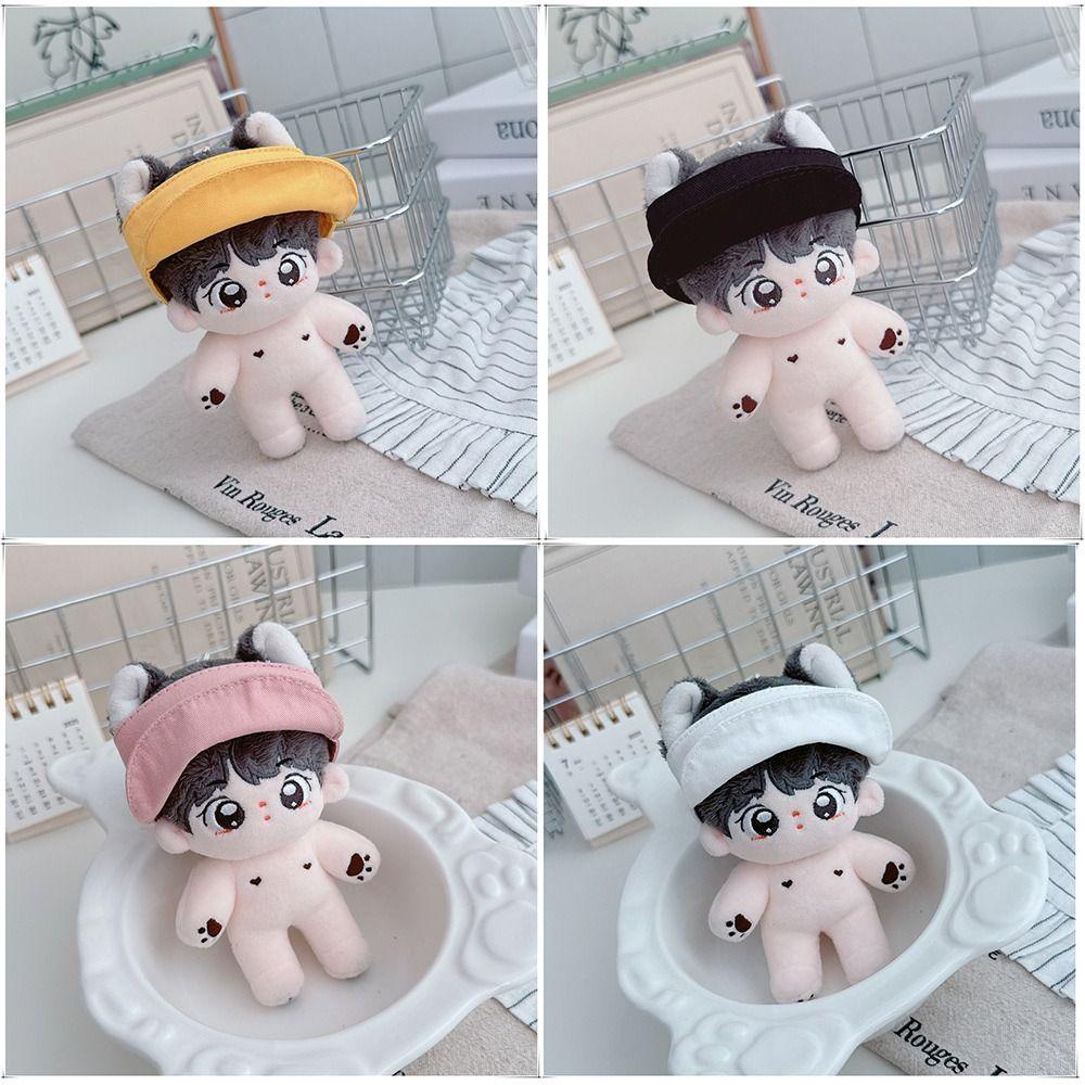 Cotton Material Peaked Cap 10cm Doll Doll Outfit Versatile Doll Hat  Miniature Fashion