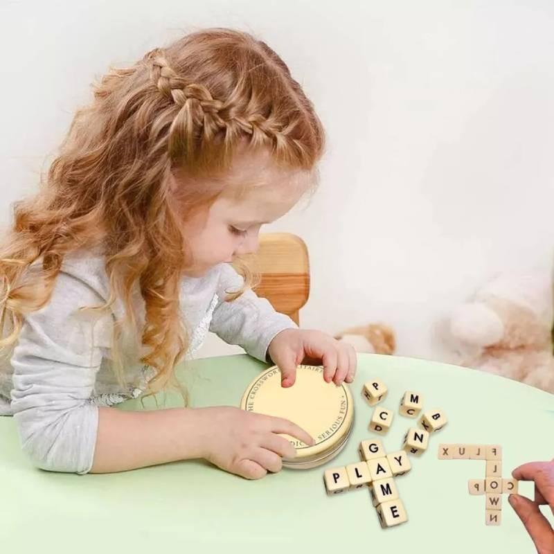 Classic Crossword Solitaire Game Crafted From Durable Plastic For Endless Entertainment