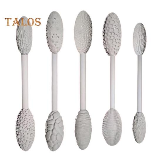 

5/10 шт. Наборы текстурных инструментов, прочная конструкция, эргономичная ручка, дизайн, набор для самостоятельного создания овальных узоров, набор для моделирования 5pcs