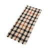 Daks Brown House Check Wool Scarf Dcsc9f110w2
