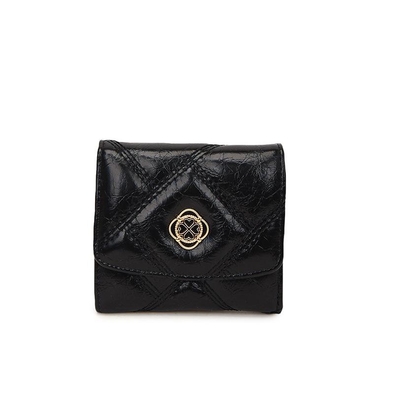 Ladies' Wallet Urban Simple and Fashionable Card Bag Women's Zipper Coin Purse