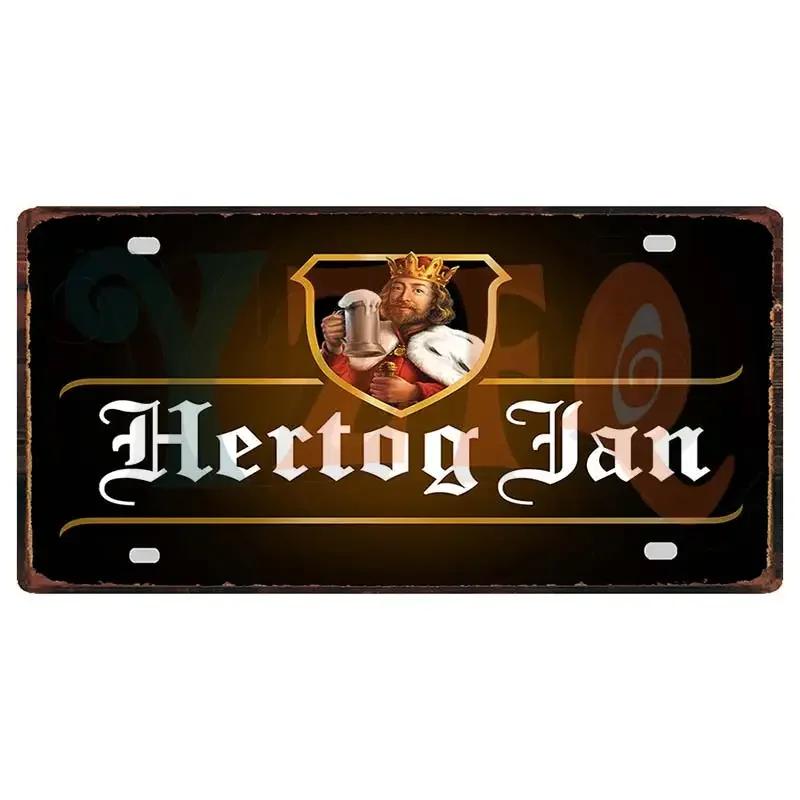 Belgian Beer Metal Sign 6x12 Inch Duvel Corona Jupiler Zot Plate For Wall Home Restaurant Craft Decor 30X15CM DC-1636A