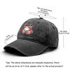 Crab Print Adjustable Sun Hat, Animal Sports Hat Sporting Vintage-Inspired Breathable Slouchy Snapback Baseball Cap