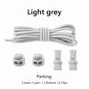 1 Pair No Tie Shoelaces Round Push The Spring Lock Sports Elastic Shoelace Suitable for All Shoes Lazy Laces Shoe Accessories