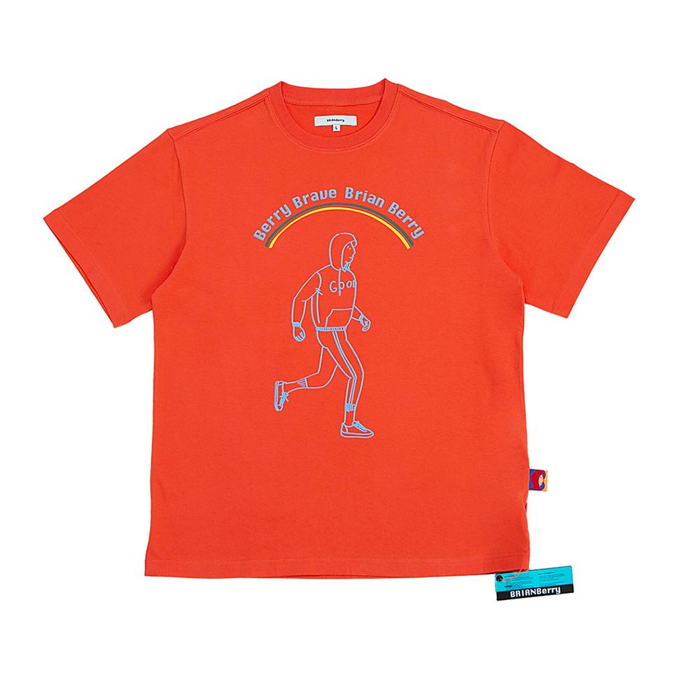 Brian Berry Signature Tee_B/Orange L