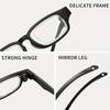 Rotatable Adjustable Focal Length Reading Glasses +50-+350 Comfortable Convenient High-end Eyewear