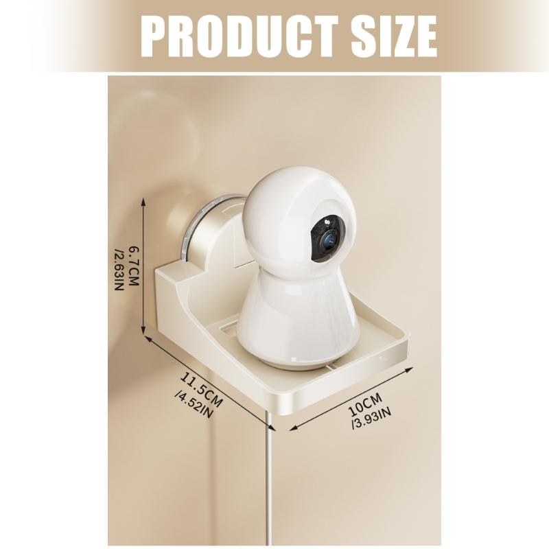 Universal Adjustable Suction Cup Camera Holder For Smooth Surfaces Perfect For Indoor Monitoring Needs