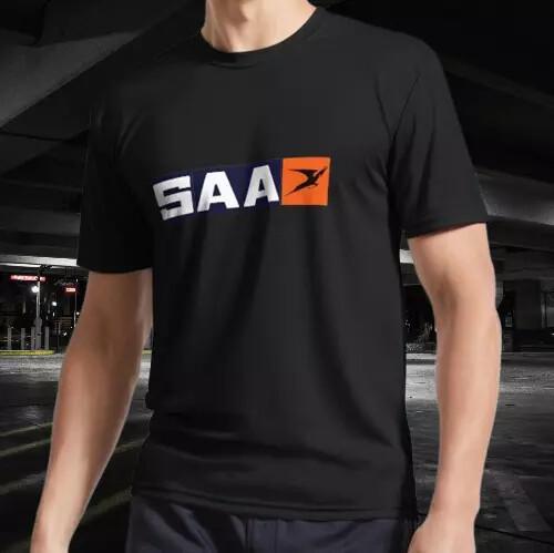 NEW SHIRT SOUTH AFRICAN AIRWAYS LOGO RACING LOGO T-Shirt Tops Tee FUNNY SIZE S-4XL