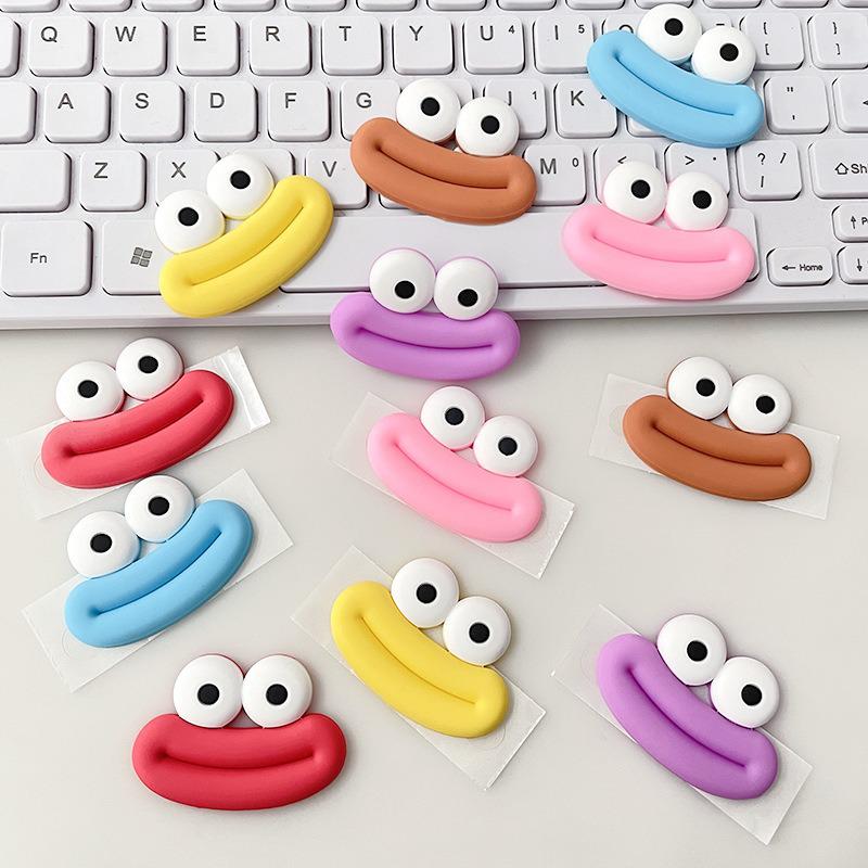 Cartoon Sausage Mouth PVC Charms: DIY Phone Case, Magnet, Shoe Accessories