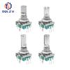 360 Degree Rotary Encoder EC11 With Push Button 5Pin 20 Positions 20 Pulse Code Switch Handle 15/20MM Digital Potentiometer