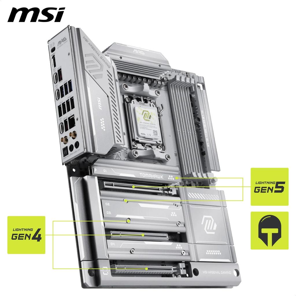 MSI MAG X870E TOMAHAWK MAX WIFI PZ ATX Motherboard MB6918
