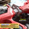 Electric Water Gun Automatic Water Suction Guns LED Shooting Pistol Watergun Outdoor Games Water Pool Beach Toy for Children Boy