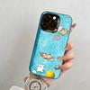 Beautiful cartoon Phone Case For iPhone 17,16,15,14,13,12,11 Plus,Pro Max,XS,Colorful Silver Phone case Funda Cover