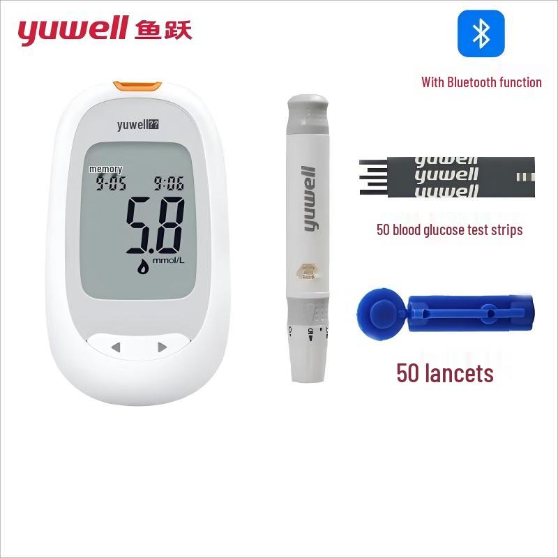 Yuwell 305B Bluetooth Blood Glucose Meter Kit