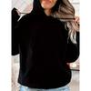 Polyester Women's Casual Trendy Graphic Hoodie Versatile Windproof Elastic Cuff Fall