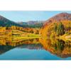 Autumn Lake Landscape Wall Mural Mountains Water Nature Scenic Wallpaper for Home Decor