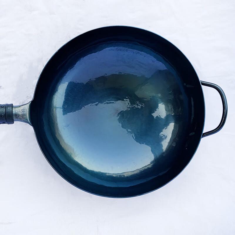 

ZISIZ Ручная ковка Чугунная сковорода вок с антипригарным покрытием