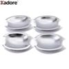 Side Door Handle Bowl Cup Cover Trim For Nissan Tiida Versa 2005-2007 2008 2009 2010 2011 Chrome Car Molding Garnish Accessories